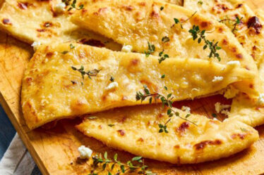 Pain frit grec : Tiganopsomo d'Eubée - Pain frit grec : Tiganopsomo d'Eubée