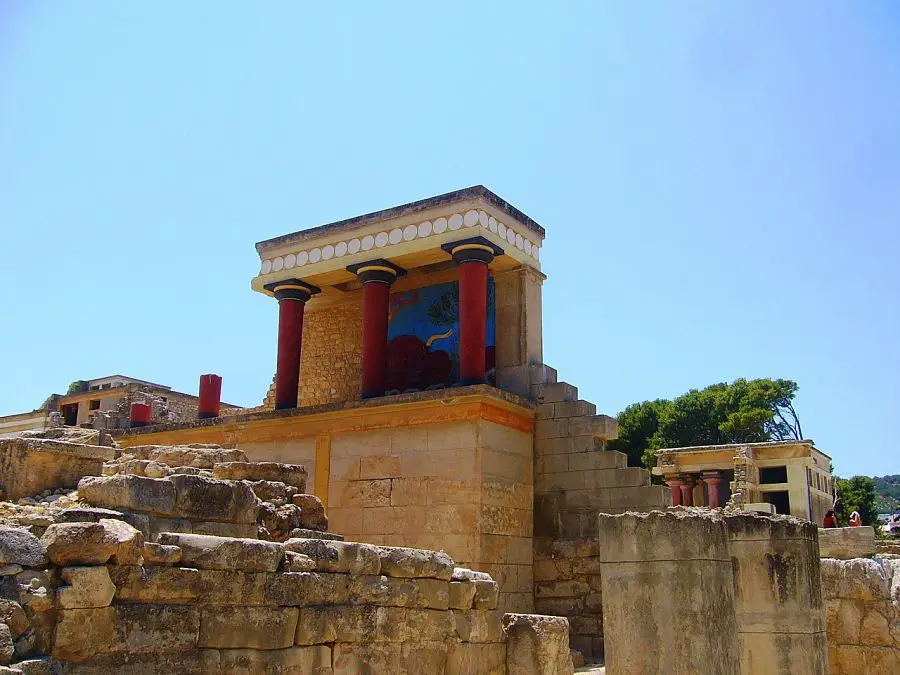 Lieux à visiter en Grèce-Knossos-créte
