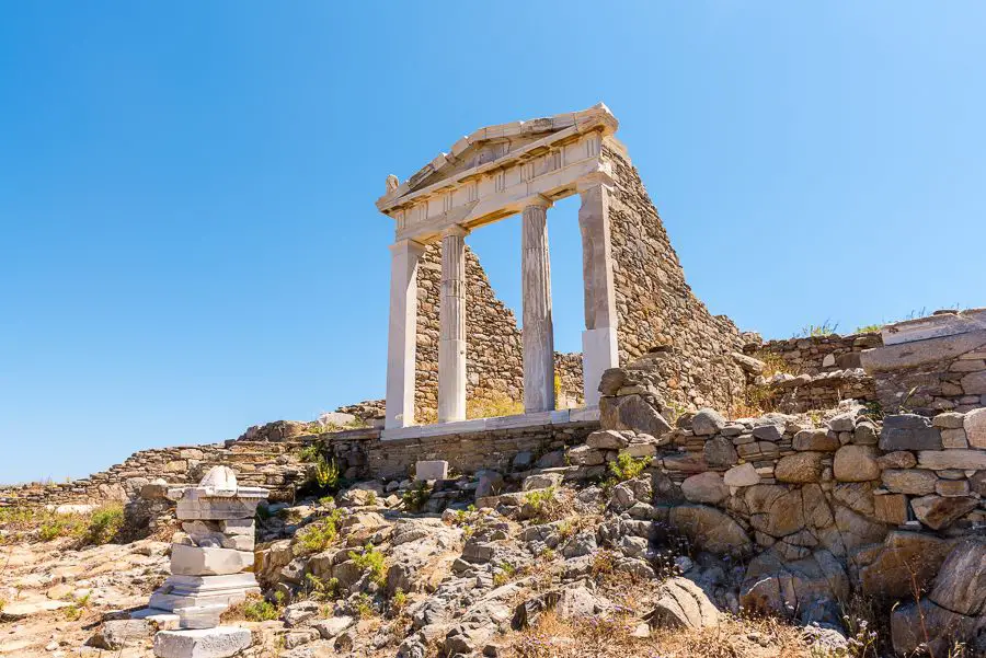 excursion d'une journée à delos depuis mykonos