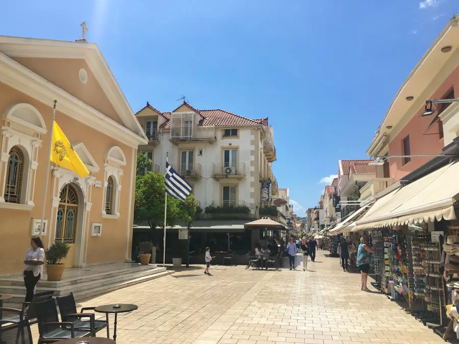 voyage à kefalonia argostoli city