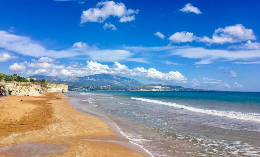 voyage à kefalonia grèce visite xi beach