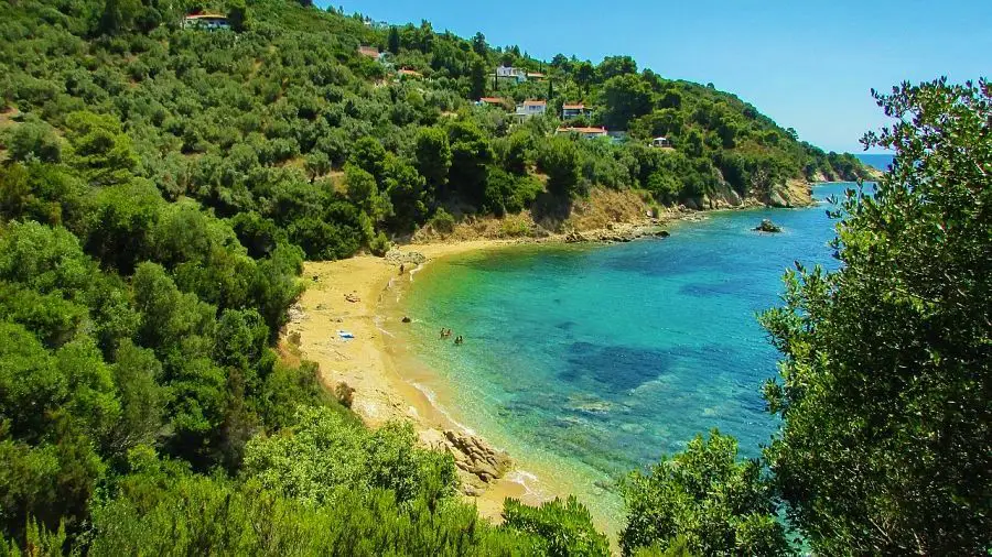 meilleures plages de Grèce - Plage Diamandi - Skiathos