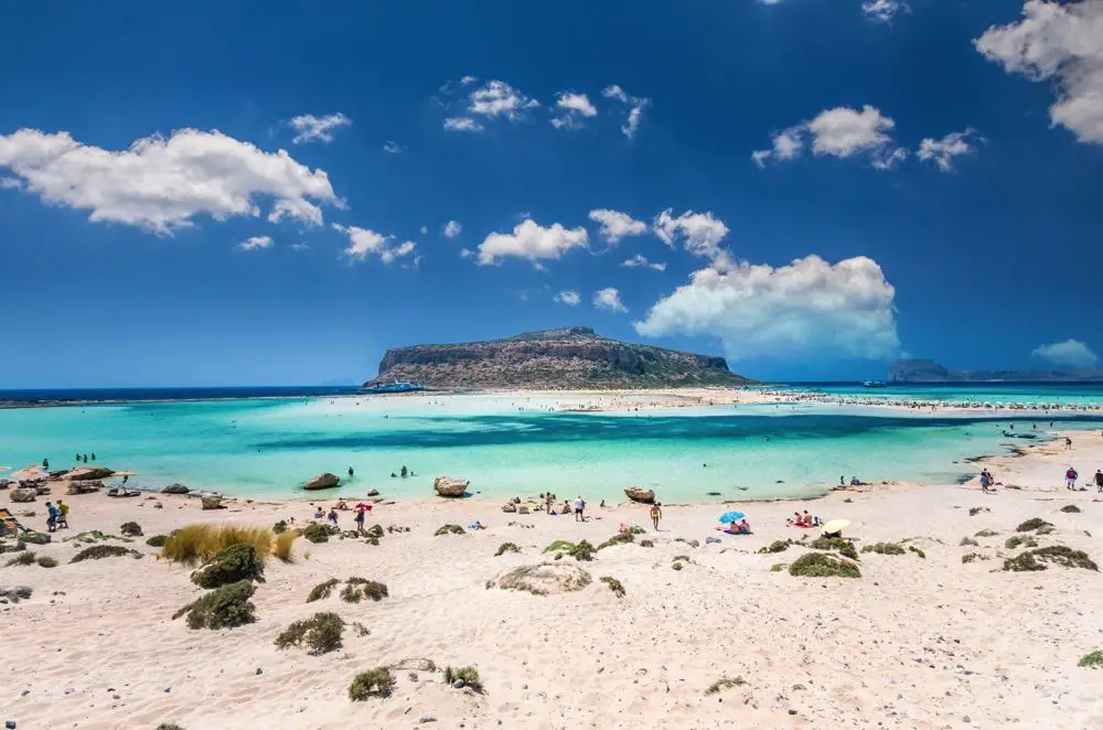 balos beach top beach in greece