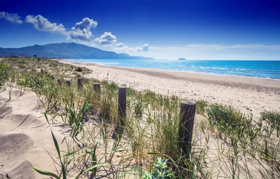 Plage de Laganas Zakynthos Dunes de sable