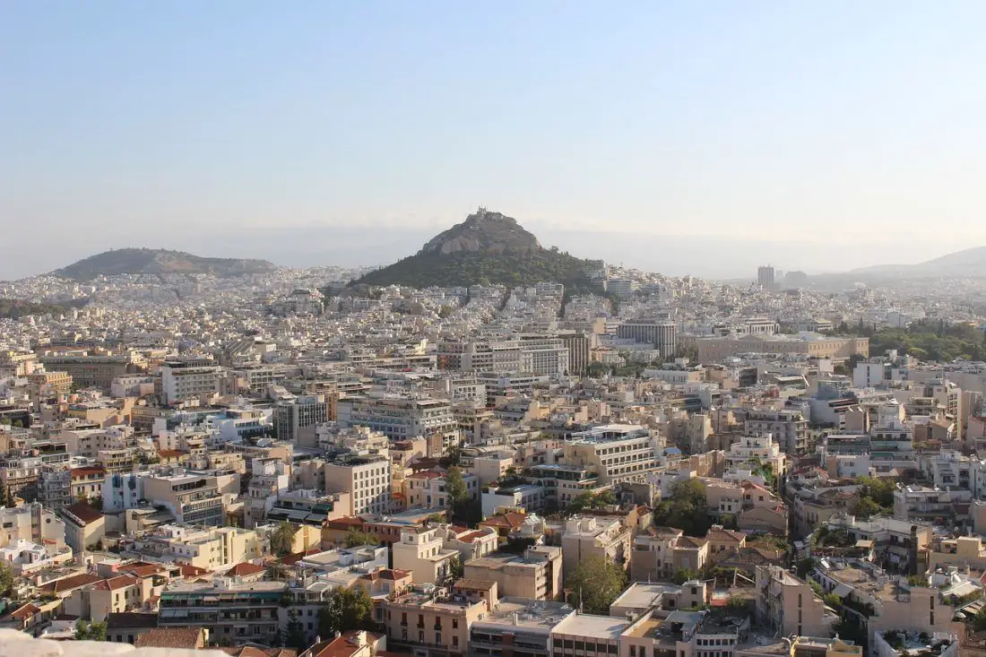 choses à faire en grèce obtenir une vue de la ville d'athènes