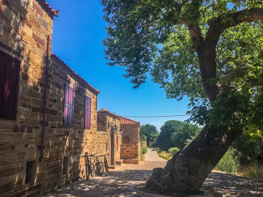 voyage à chios grèce kampos