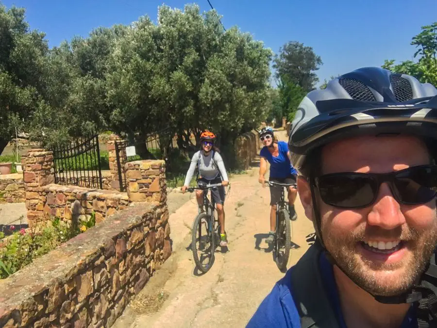 Voyage à Chios Grèce Sentiers de chèvres VTT