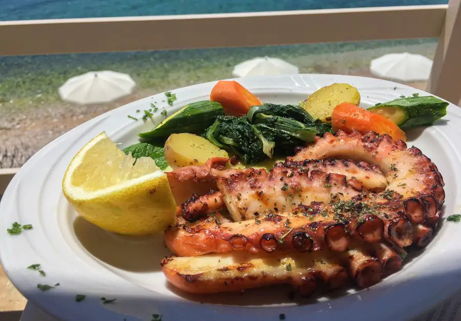 voyage à corfou en grèce quoi manger