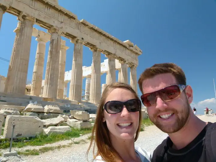 parthenon en grece