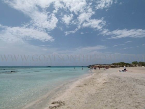Croisière en Crète d'un océan à l'autre 17 plage d'elafonisi