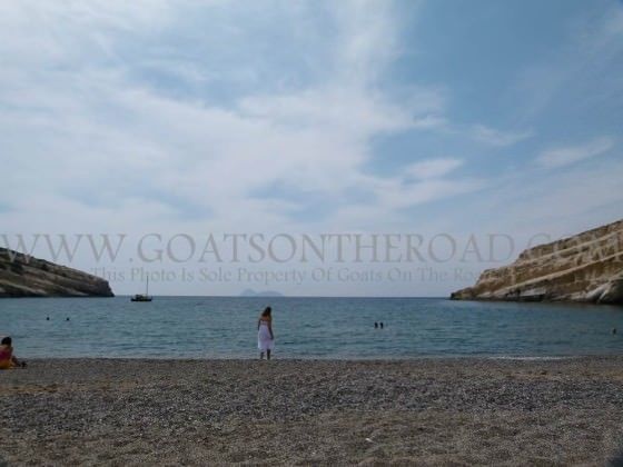 Croisière en Crète d'un océan à l'autre 12 plage de matala