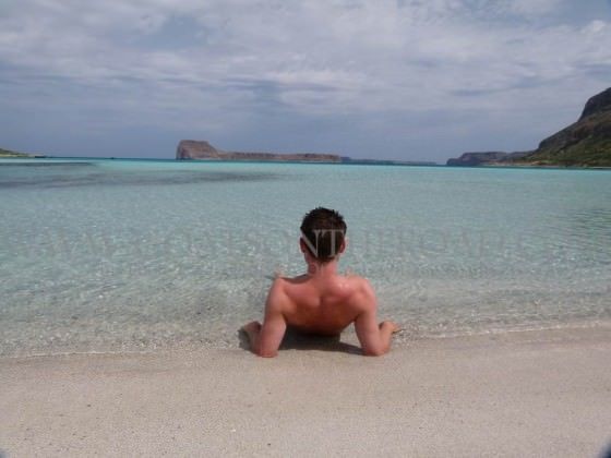 plage de balos en crete