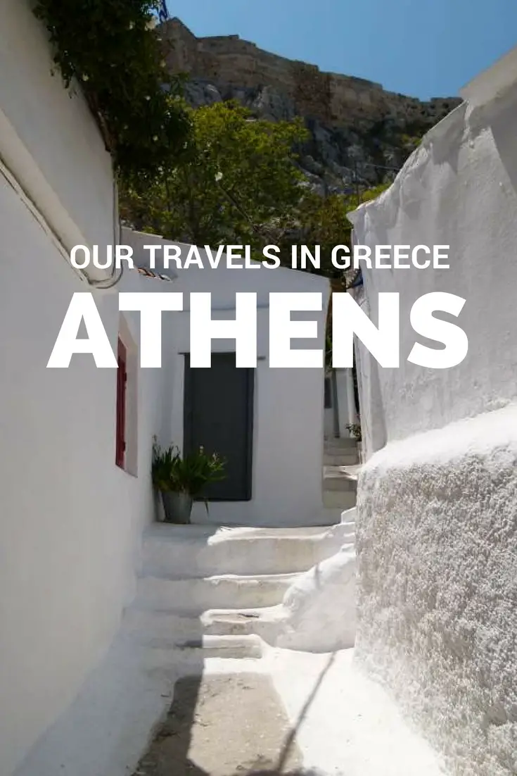 Backpackers à Athènes, récit de notre visite d'Athènes 2 Nos voyages à Athènes, Grèce