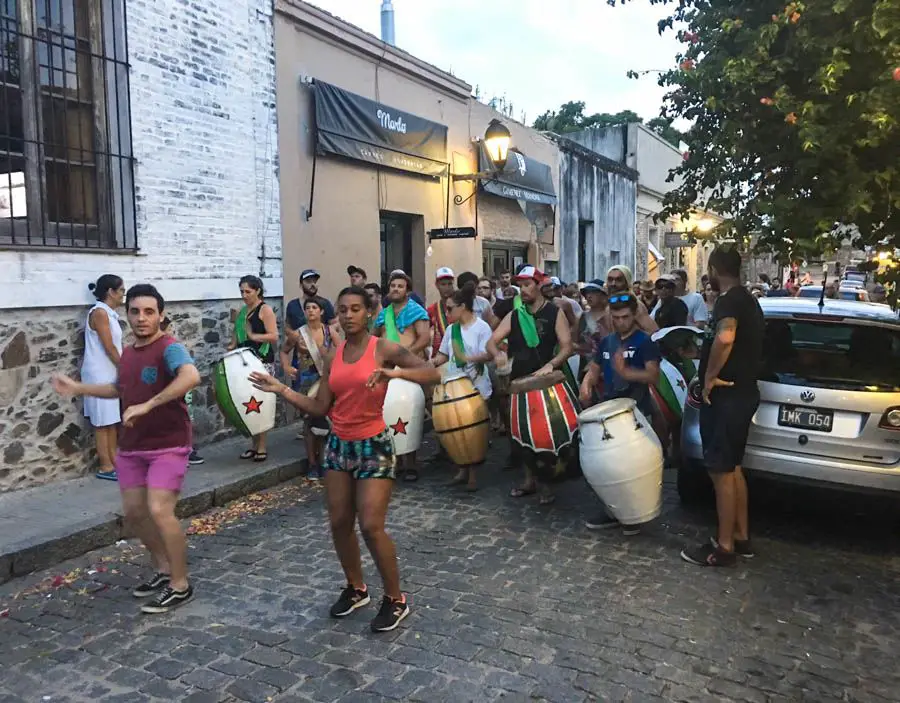 danse du candombe à colonia uruguay
