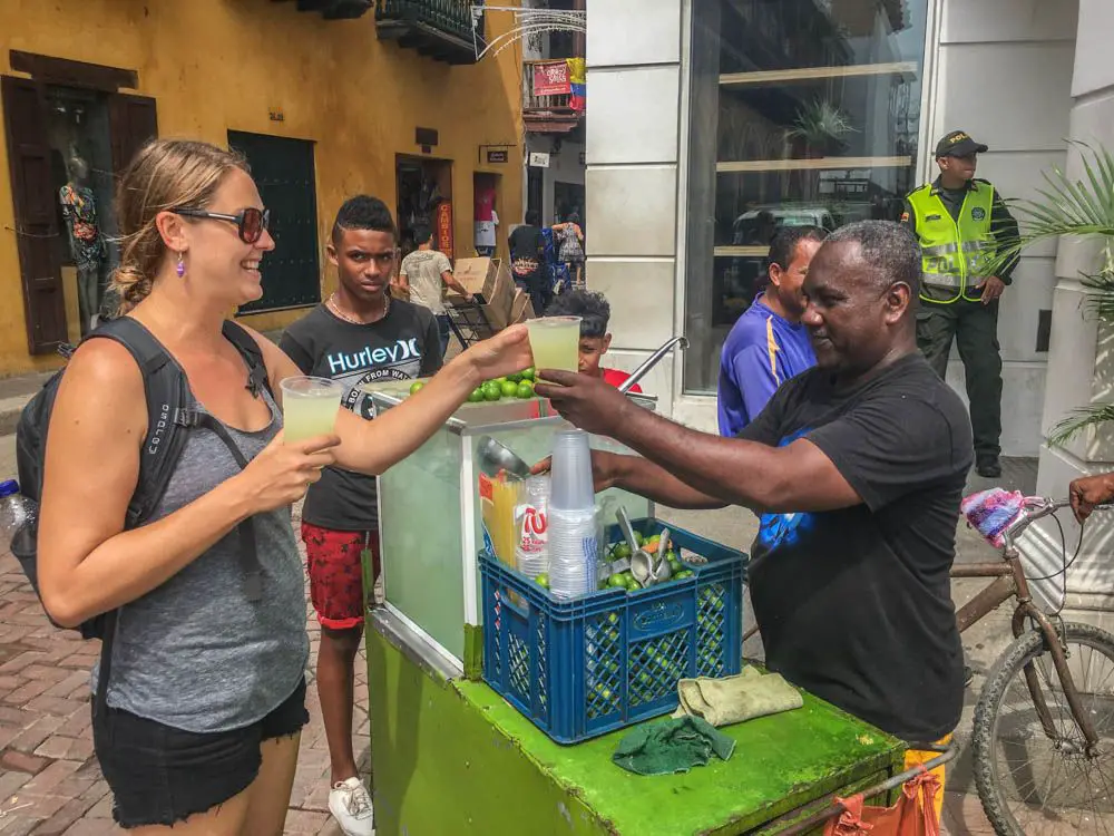 Cartagena Travel Street Juice