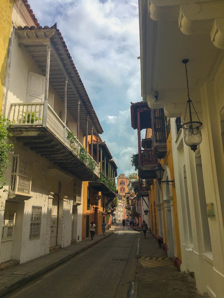 Cartagena Travel Shady Street