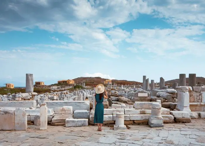 Explorez l'île historique de Délos - Explorez l'île historique de Délos