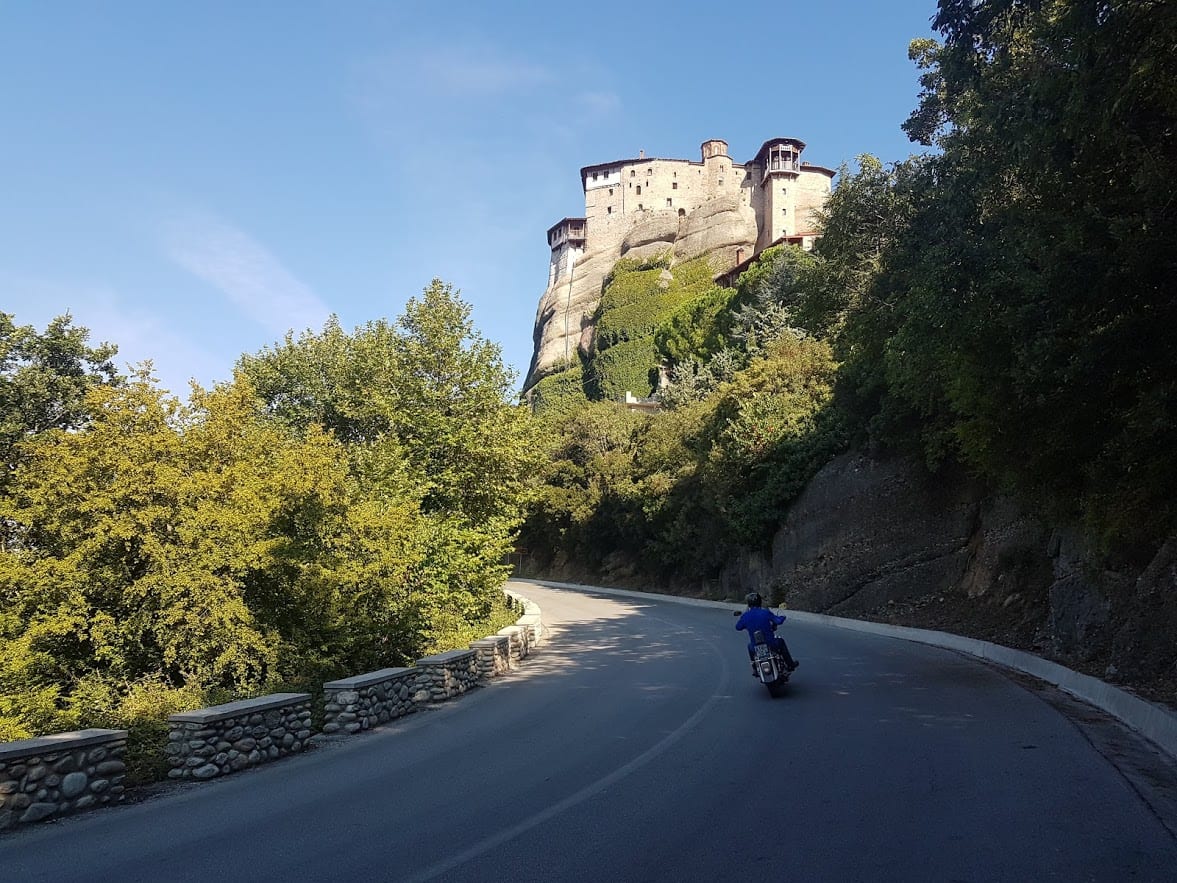 Le monastère de Roussanou dans les Météores, en Grèce