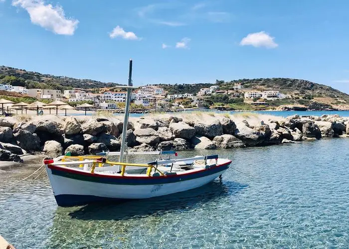 plage d'agiapelagia 1ère fois à Cythère