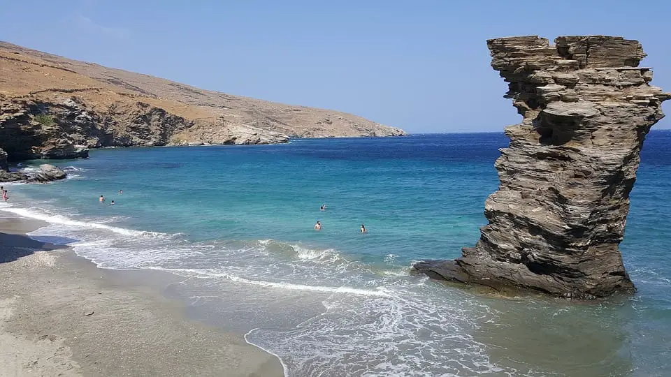 L'île d'Andros en Grèce