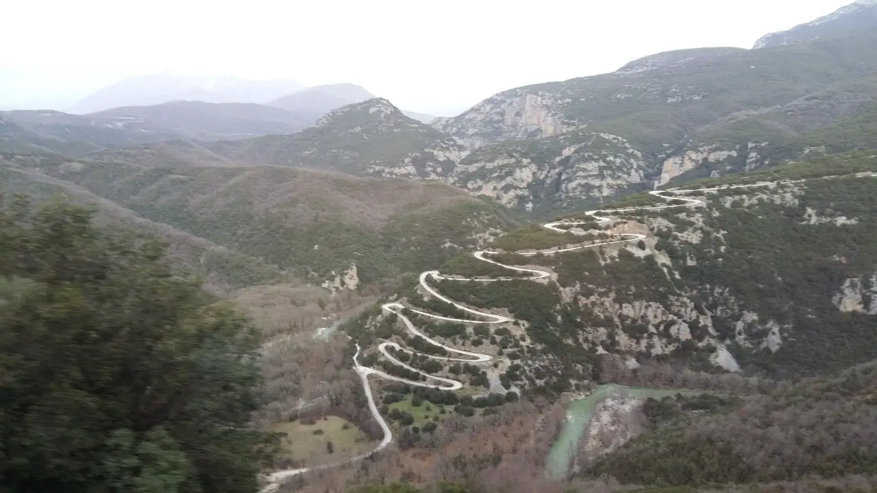 Gorge de Vikos en Grèce