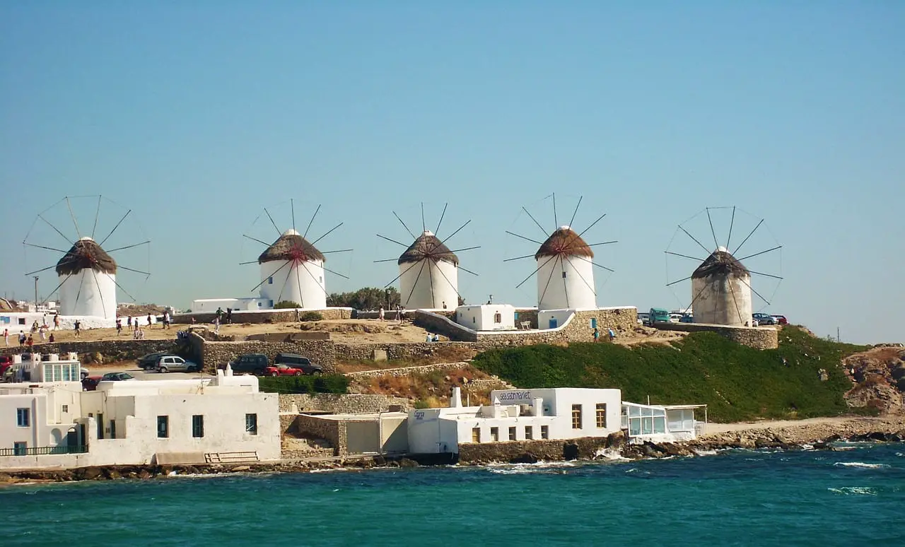 Les moulins à vent de Mykonos