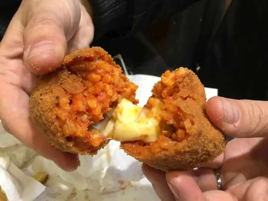 que manger à rome italie suppli