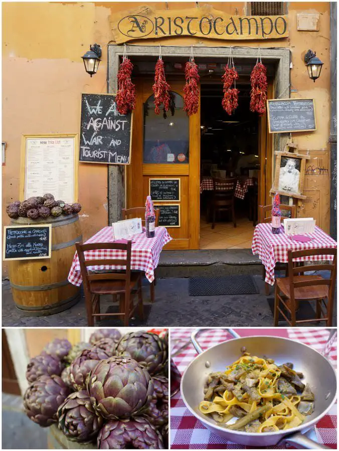où manger à trastevere rome