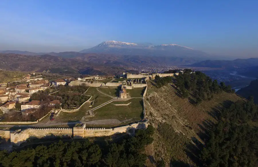 château à berat albanie