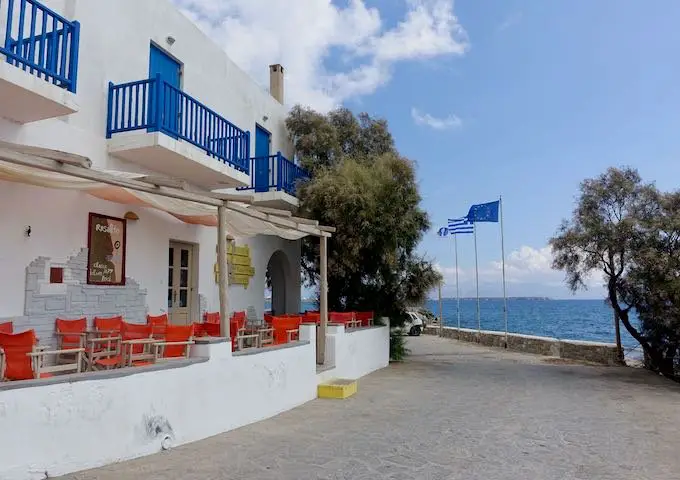 Resalto à Drios, Paros