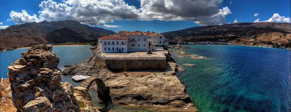 Île d'Andros, Grèce