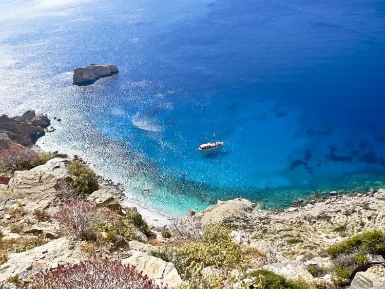 Plages de l'île d'Amorgos, Grèce