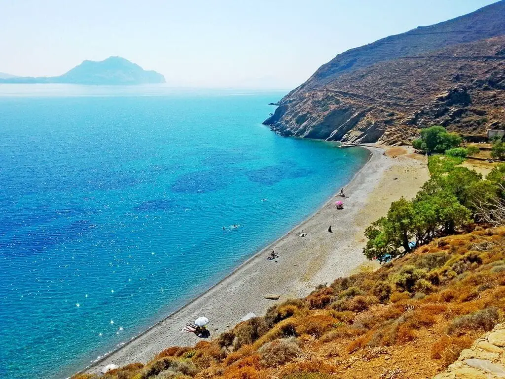 Plages de l'île d'Amorgos, Grèce