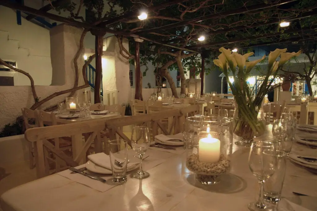 10 meilleurs restaurants de la ville de Mykonos | Où manger grec ? 2 M-manger, Restaurants dans la ville de Mykonos.