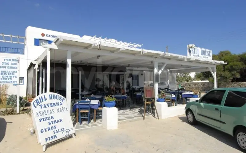 10 meilleurs restaurants de la ville de Mykonos | Où manger grec ? 12 Andreas & Maria, les meilleurs restaurants de la ville de Mykonos