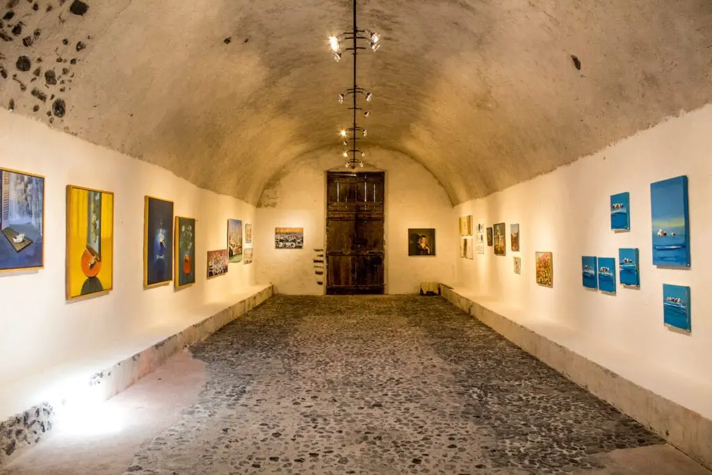 Choses à faire à Santorin : villages, activités, sports... 18 Espace d'art de Santorin