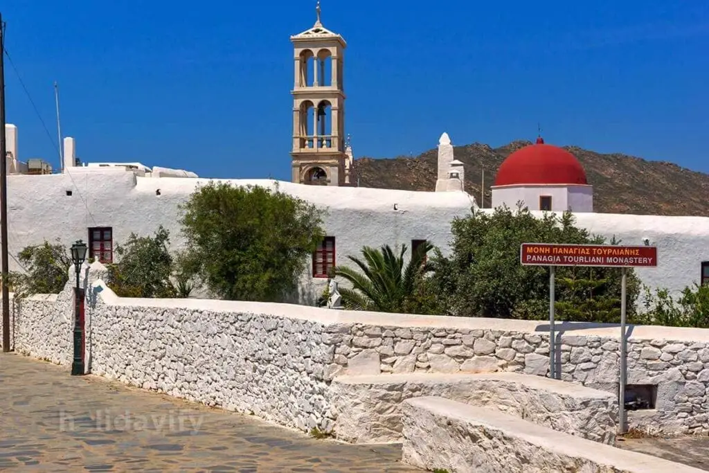 Les meilleurs endroits à visiter à Mykonos en 2022 9 Monastère de Panayia Tourliani
