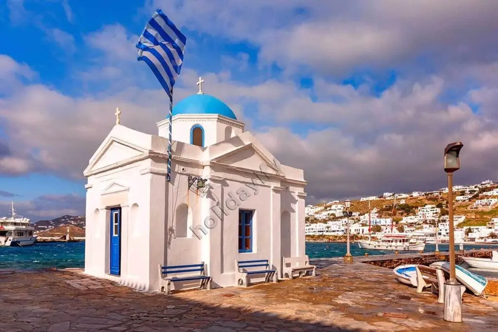 Les meilleurs endroits à visiter à Mykonos en 2022 14 Église d'Agios Nikolakis, Mykonos
