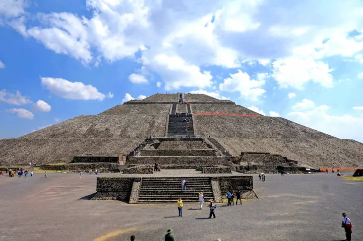 Mexico - Braver la 6ème plus grande métropole du monde 6 La Pyramide du Soleil