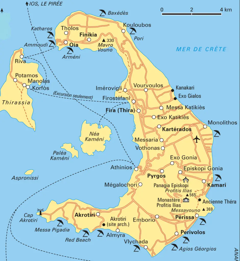 Les plus belles plages de Santorin, avec eau cristalline et décors incroyable 1 Les plus belles plages de Santorin, avec eau cristalline et décors incroyable - Les plus belles plages de Santorin, avec eau cristalline et décors incroyable