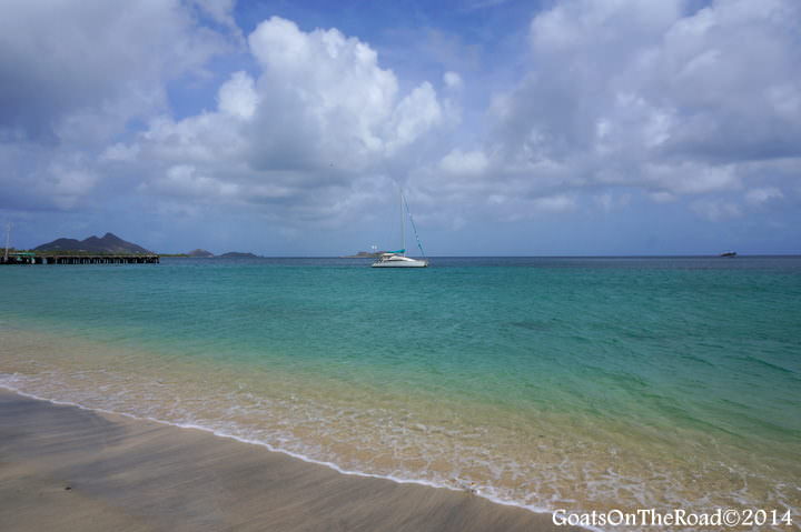 Saint-Vincent-et-les-Grenadines, nous sommes arrivés ! 3 plage de carriacou