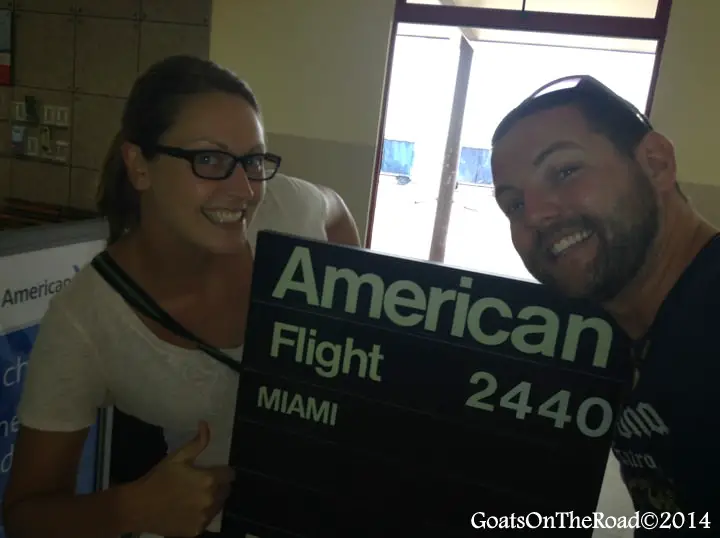 Le voyage très attendu vers notre paradis des Caraïbes 3 aéroport de belize city