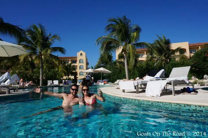 Récapitulatif de notre voyage de deux mois dans le sud du Mexique 2 Margaritas dans la piscine