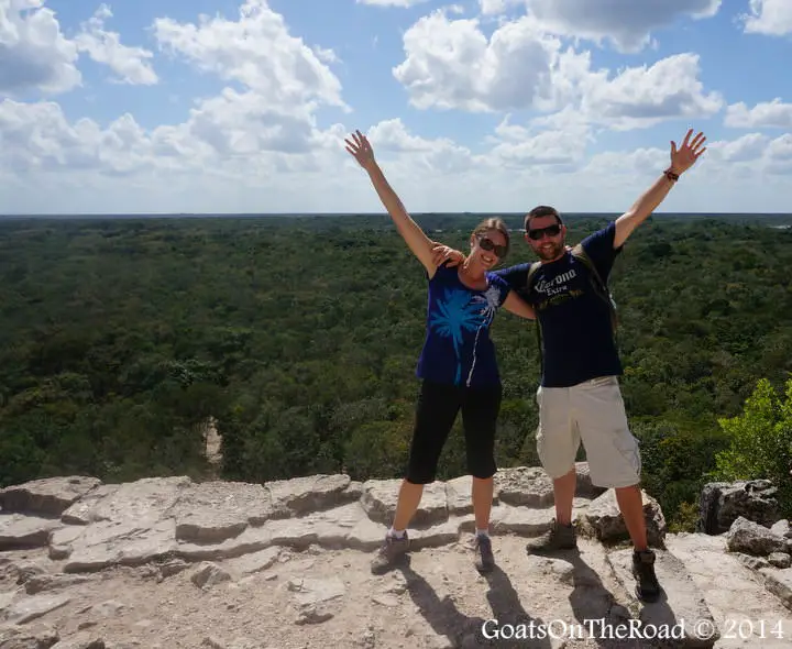 Escalade de ruines et cérémonies chamaniques - Une journée sur la Riviera Maya 6 ruines de nohoch mul coba