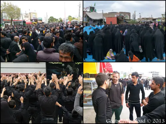 Explorer la culture et les Kaluts à Kerman, en Iran 9 ashura à kerman