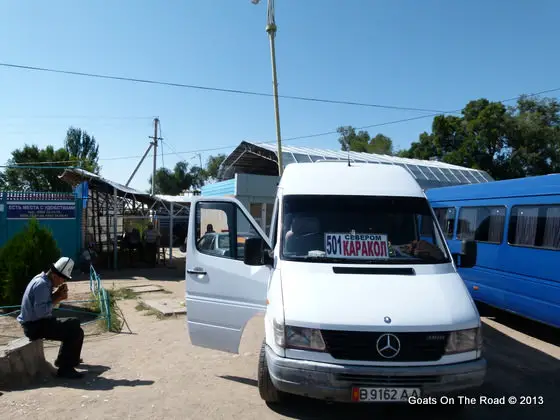 Lac Issyk-Kul : Nous sommes venus, nous avons vu, nous avons eu une intoxication alimentaire 6 cholpon ata à balykchy