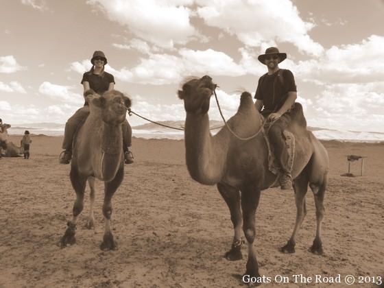 Souvenirs de Mongolie - Bilan de 30 jours de voyage 12 balade en chameau en mongolie
