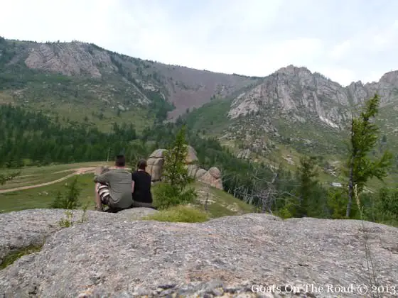 Un voyage rapide depuis Oulan-Bator - le parc national de Terelj 4 Pique-nique au parc national de Terelj