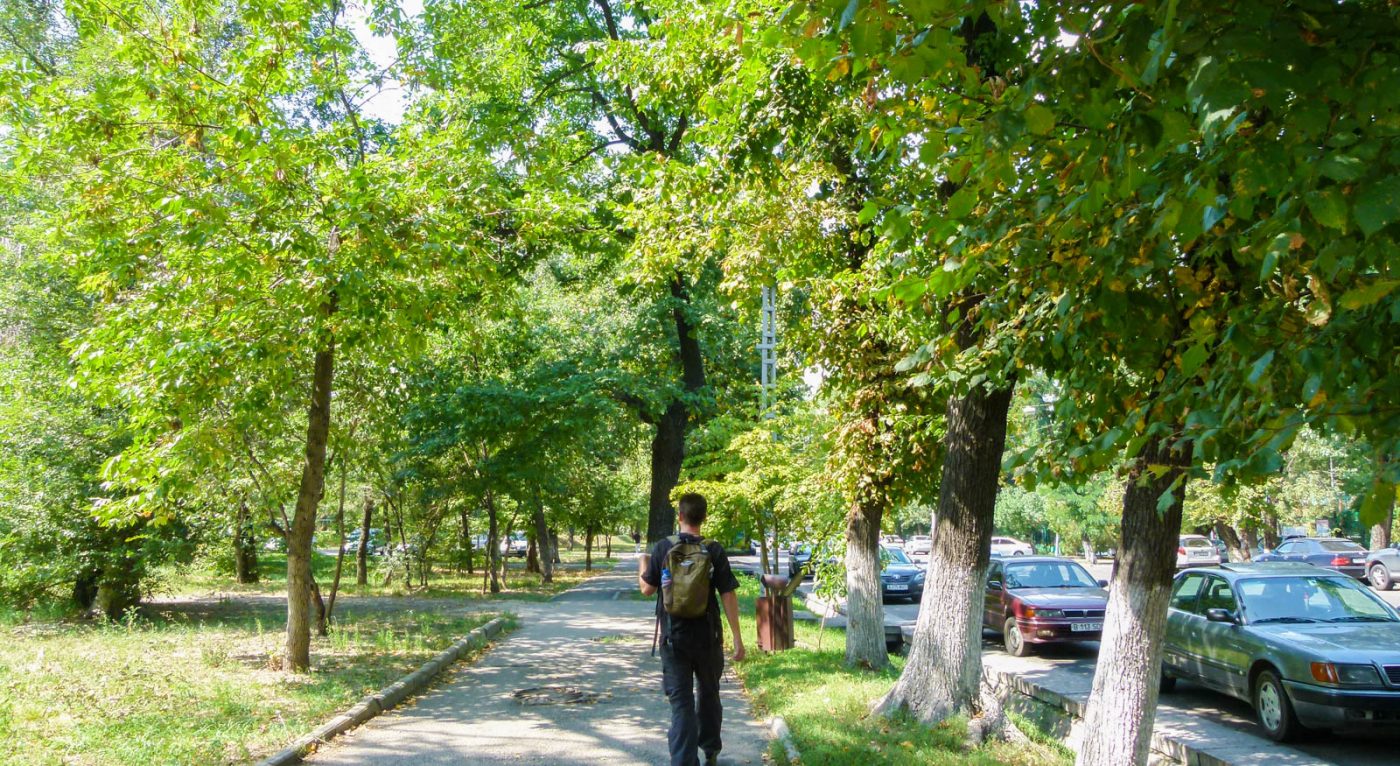 Dans les rues verdoyantes d'Almaty : Sommes-nous au Kazakhstan ? - Dans les rues verdoyantes d'Almaty : Sommes-nous au Kazakhstan ?