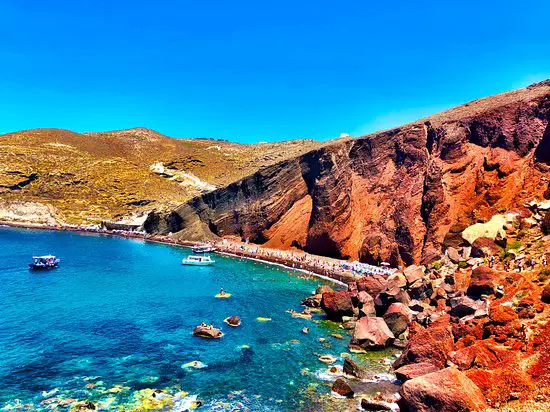 Les plus belles plages de Santorin, avec eau cristalline et décors incroyable 5 Les plus belles plages de Santorin, avec eau cristalline et décors incroyable - Les plus belles plages de Santorin, avec eau cristalline et décors incroyable